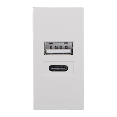 USB A USB C 15W punjač